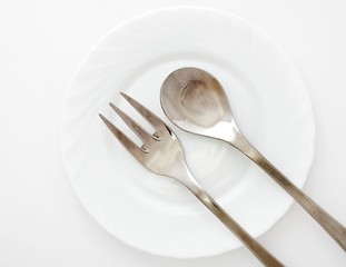 Fork and spoon