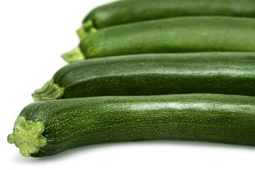 Zucchini isolated