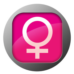 Obraz premium Icône - Féminin