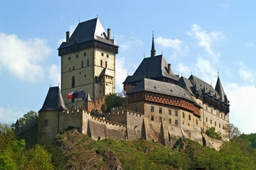 burg karlstein in tschechien