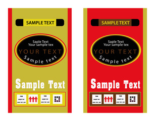 Element Card RedGold