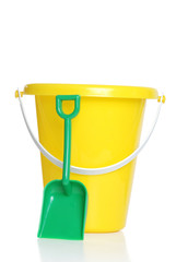 childs pail and shovel