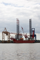 Wind Farm Constructioon Barge