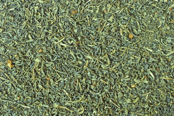 Green tea texture