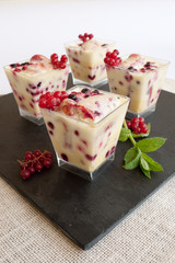 Verrines de Tiramisu au fruits rouge FB