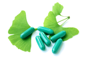 Ginkgo Biloba and pill