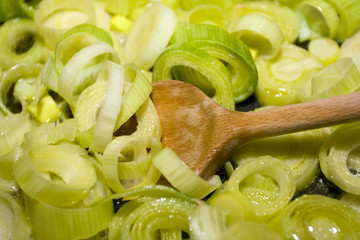 braising leeks