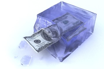 Frozen money