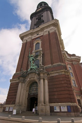 Fototapeta premium St. Michaelis, Michel, Hamburg