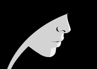 Profil de femme © laurent gendre
