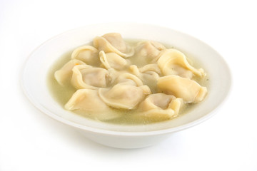 ravioli in plate