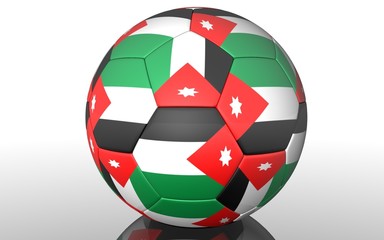 Obraz premium Fußball Jordanien