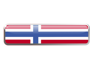 bouton ou vignette drapeau de la norvège