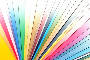 nuancier de couleurs en d&eacute;grad&eacute;