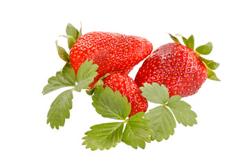 red strawberries