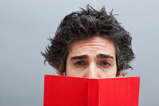 Student Reading A Suspense Novel