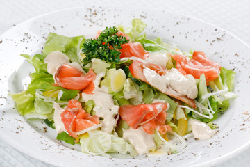 salad wish fish