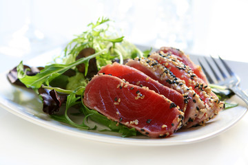 Seared Ahi Tuna Salad