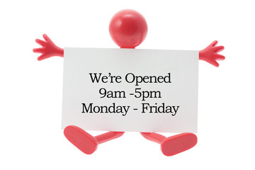 Miniature Rubber Figure with Blank Card