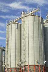 grain silos