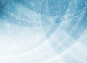 Blue Christmas Pattern