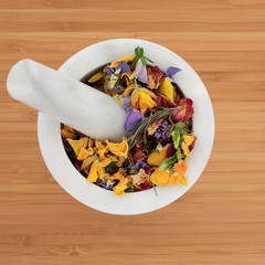 Pot Pouri Flowers and Herbs