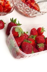 punnet of strawberries