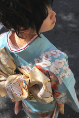 着物姿の女性