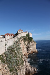 Fototapeta na wymiar Dubrovnik - stare miasto nad Adriatykiem