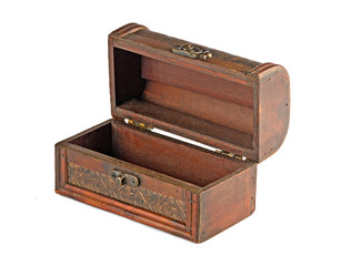 Wooden treasure chest