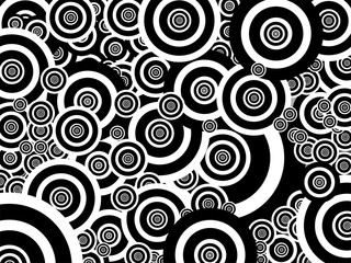 Weiss-Schwarze Retrokreise