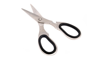 open scissors