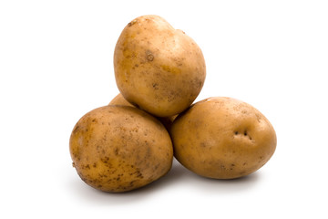 three potatoes