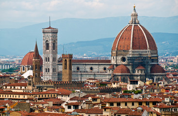 Fototapeta na wymiar Santa Maria del Fiore we Florencji