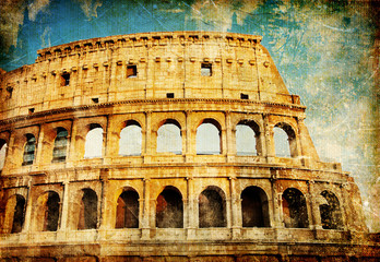 Colosseum - great Italian landmarks series