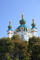 Fototapeta na wymiar Andreyivskaya church
