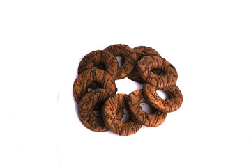 chocolate cookie rings