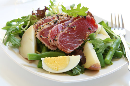 Rare Tuna Salad Nicoise