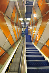 Obraz premium couloir du bateau