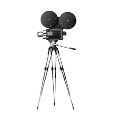 Obraz premium old movie camera