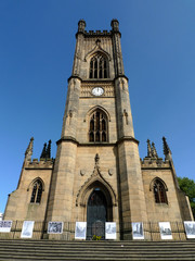 Fototapeta na wymiar Church of St Luke, Liverpool