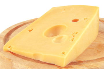 yellow cheese chunk