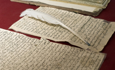 Documents of old russian right.