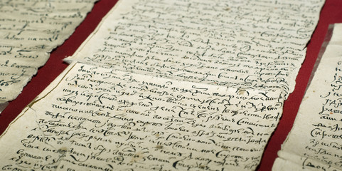 Documents of old russian right.