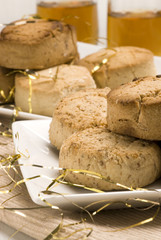 Spanish cuisine. Crumble cakes.