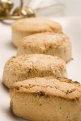 Spanish cuisine. Crumble cakes.