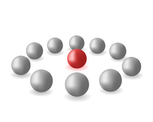 Spheres and circle