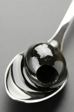Black olive close-up