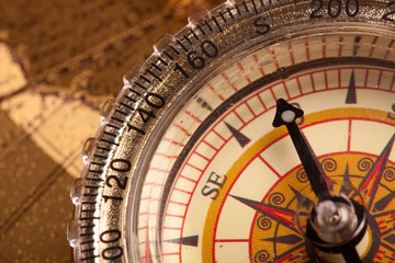 Naklejka premium Compass