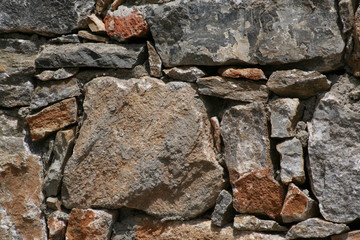 Hintergrund Natursteinmauer